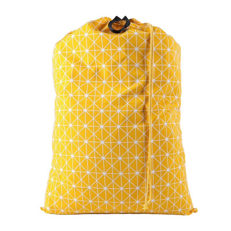 SWISSELITE حقيبة غسيل سويسلايت مع مقبض وسلك سحب، حقيبة غسيل كبيرة ثقيلة، 28 × 40 بوصة حقيبة ملابس متسخة للسفر للغسيل المنزلي والمغسلة - Image 1
